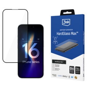 Apple iPhone 16 Plus - 3mk HardGlass Max Black
