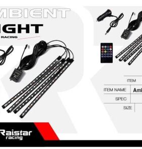 Σετ φωτισμού καμπίνας αυτοκινήτου LED RGBW - R-D19101-M18 - 110018