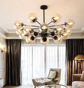 Φωτιστικό οροφής LED - 50148-18 - E27 - Black - 431408