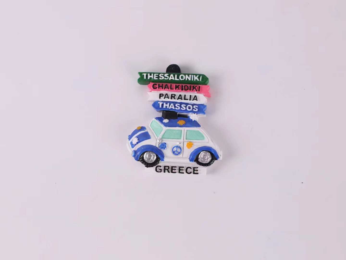 Tουριστικό μαγνητάκι Souvenir - Σετ 12pcs - Resin Magnet - Greece - 678350 - Image 2