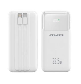 Powerbank - P106K - 10.000mah - 22.5W - AWEI - 005562 - White