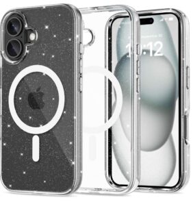 TECH-PROTECT FLEXAIR HYBRID MAGSAFE IPHONE 16 GLITTER