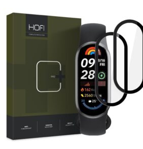 HYBRID GLASS HOFI HYBRID PRO+ 2-PACK XIAOMI SMART BAND 9 / 9 NFC BLACK