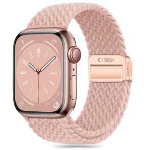 TECH-PROTECT NYLONMAG APPLE WATCH 8 / 9 / 10 / 11 / SE (40 / 41 / 42 MM) DUSTY ROSE