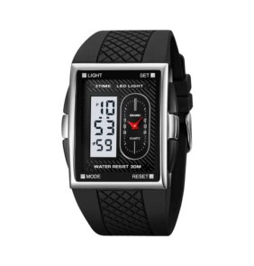 Ψηφιακό/αναλογικό ρολόι χειρός – Skmei - 2213 - Black/Silver/White