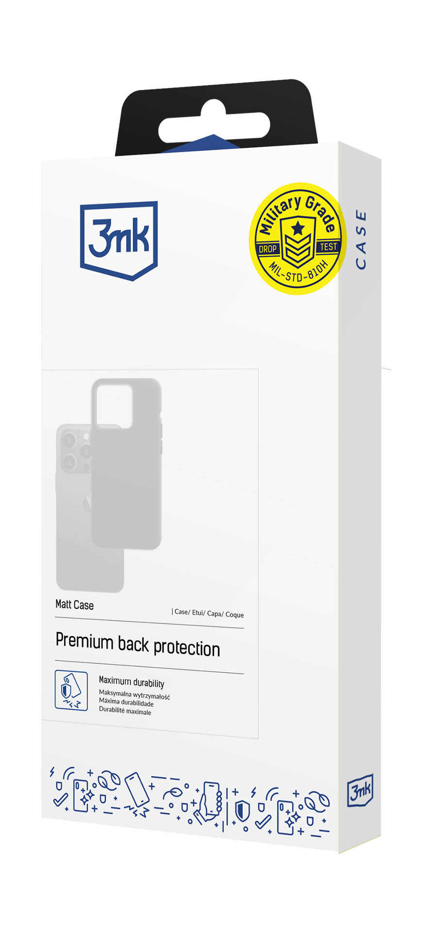 Google Pixel 9A - 3mk Matt Case