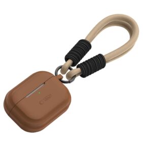 TECH-PROTECT SILICONE ROPE APPLE AIRPODS PRO 1 / 2 CHOCOLATE BROWN