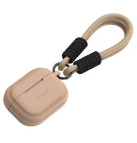 TECH-PROTECT SILICONE ROPE APPLE AIRPODS PRO 1 / 2 CAFFE LATTE