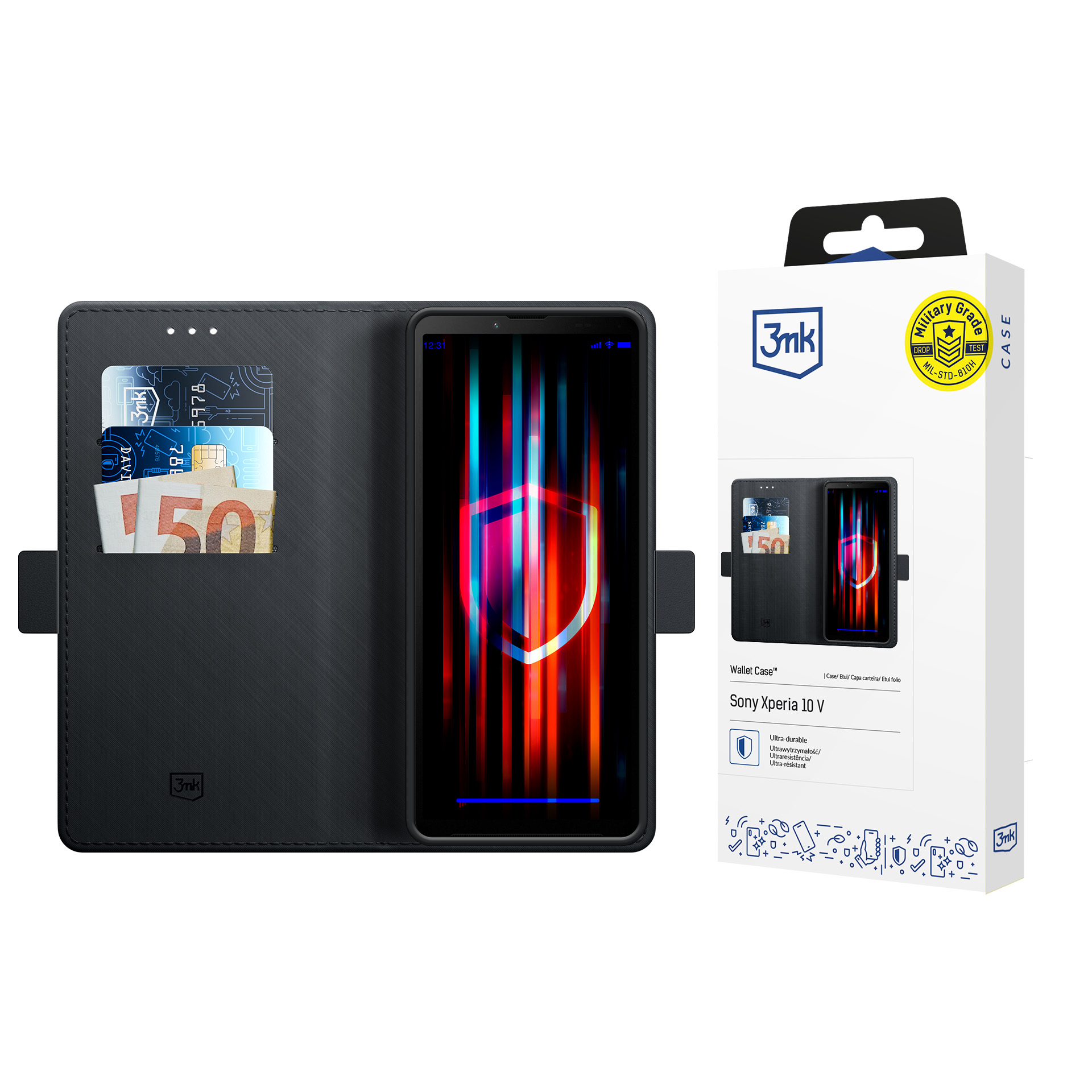 Sony Xperia 10 V - 3mk Wallet Case