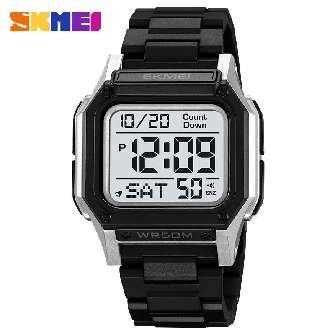 Ψηφιακό ρολόι χειρός - Skmei - 2264 - Black/Silver - Image 2