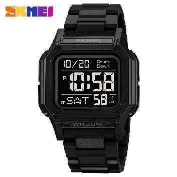 Ψηφιακό ρολόι χειρός - Skmei - 2264 - Black/Black - Image 2