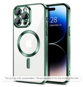 Techsuit - Luxury Crystal MagSafe - Samsung Galaxy A36 5G / A56 5G - Deep Green