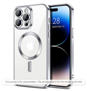 Techsuit - Luxury Crystal MagSafe - Samsung Galaxy A36 5G / A56 5G - Silver