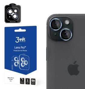 Apple iPhone 15 Plus - 3mk Lens Protection Pro Blue