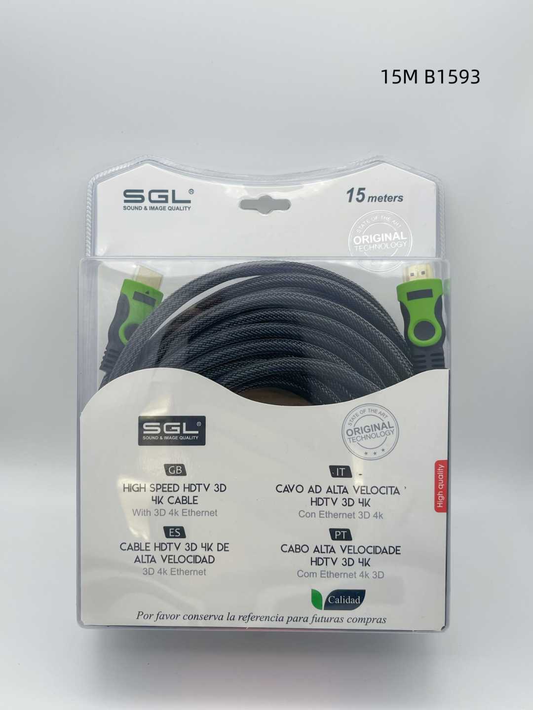 Καλώδιο HDMI - B1593 - 2V - Male/Male - 15m - 094922 - Image 2