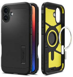 SPIGEN TOUGH ARMOR MAG MAGSAFE IPHONE 16 BLACK