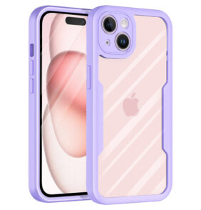 Techsuit - ColorVerse 360 Series + Screen Protector - iPhone 16 - Purple