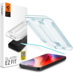 TEMPERED GLASS SPIGEN GLAS.TR ”EZ FIT” IPHONE 16 PRO MAX / 17 PRO MAX CLEAR