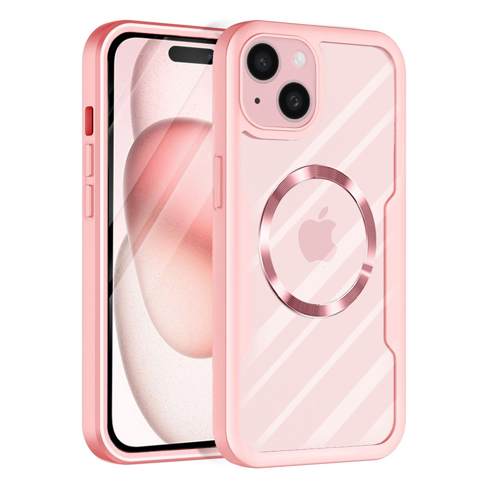 Techsuit - ColorVerse 360 MagSafe Series + Screen Protector - iPhone 16 Plus - Pink