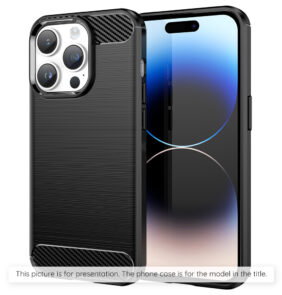 Techsuit - Carbon Silicone - Xiaomi 14T Pro - Black