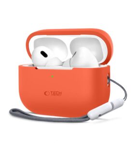 TECH-PROTECT SILICONE APPLE AIRPODS PRO 1 / 2 NEON ORANGE