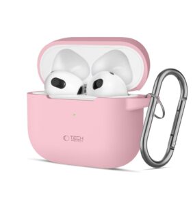 TECH-PROTECT SILICONE HOOK APPLE AIRPODS 3 DUSTY PINK