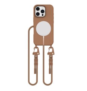 TECH-PROTECT MAGNECKLACE MAGSAFE IPHONE 16 PRO CHOCOLATE BROWN