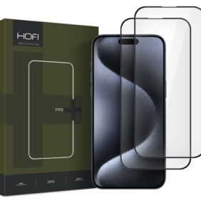 TEMPERED GLASS HOFI GLASS PRO+ 2-PACK IPHONE 16 PRO / 17 / 17 PRO BLACK