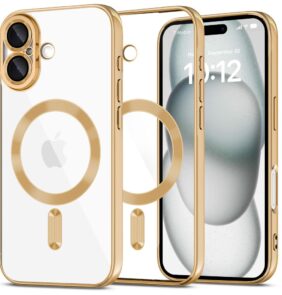 TECH-PROTECT MAGFLEX MAGSAFE IPHONE 16 SHINY GOLD
