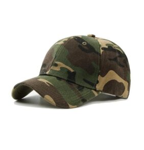 Ανδρικό καπέλο jockey στρατιωτικού τύπου - M02 - 270607 - Green