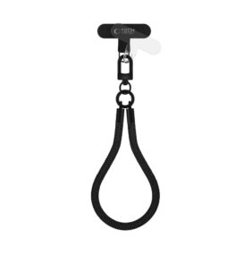 TECH-PROTECT C3S ROPE WRIST STRAP BLACK/BLACK