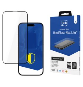 Apple iPhone 16E/ iPhone 17E - 3mk HardGlass Max Lite Black