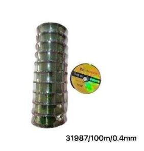 Πετονιά ψαρέματος - 100m - 0.4mm - 10pcs - Green - 931987