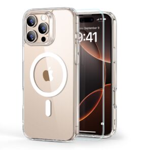 ESR CLASSIC HYBRID HALOLOCK MAGSAFE & TEMPERED GLASS IPHONE 16 PRO MAX CLEAR