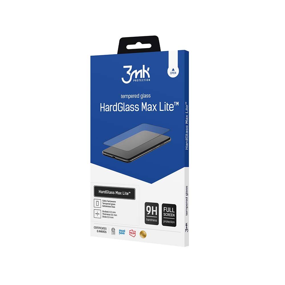 Redmi Note 15 4G/5G - 3mk HardGlass Max Lite Black