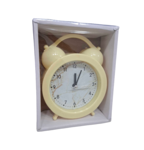 Επιτραπέζιο ρολόι – Ξυπνητήρι - 616D - 906168 - Yellow