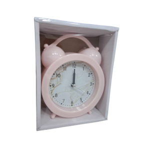 Επιτραπέζιο ρολόι – Ξυπνητήρι - 616D - 906168 - Pink