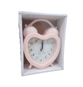 Επιτραπέζιο ρολόι – Ξυπνητήρι - 617D - 906175 - Pink