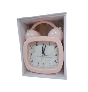 Επιτραπέζιο ρολόι – Ξυπνητήρι - 618D - 906182 - Pink