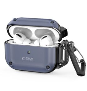 TECH-PROTECT ROUGH HOOK APPLE AIRPODS PRO 1 / 2 STEEL BLUE
