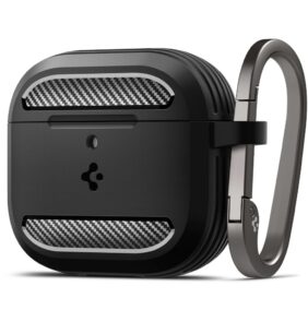 SPIGEN RUGGED ARMOR APPLE AIRPODS 4 MATTE BLACK