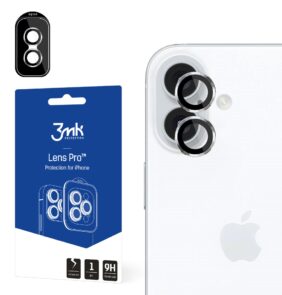 Apple iPhone 16/16 Plus - 3mk Lens Protection Pro Silver