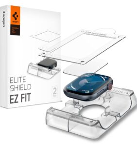 HYDROGEL FILM SPIGEN ELITE SHIELD ”EZ FIT” 2-PACK APPLE WATCH 10 / 11 (42 MM) CLEAR