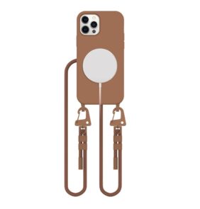 TECH-PROTECT MAGNECKLACE MAGSAFE IPHONE 12 / 12 PRO CHOCOLATE BROWN