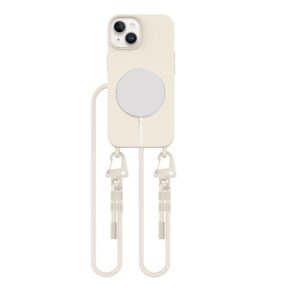 TECH-PROTECT MAGNECKLACE MAGSAFE IPHONE 14 COSMIC LATTE
