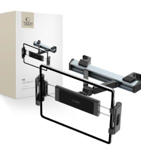 TECH-PROTECT V3 HEADREST CAR MOUNT FOR TABLET BLACK