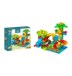 Σετ τσουλήθρα DIY με τουβλάκια - MC851 - 102pcs - 730264