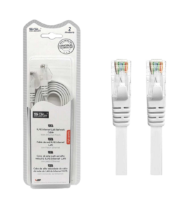 Καλώδιο δικτύου Ethernet - Πλακέ - A8P8C - 2m - 096407