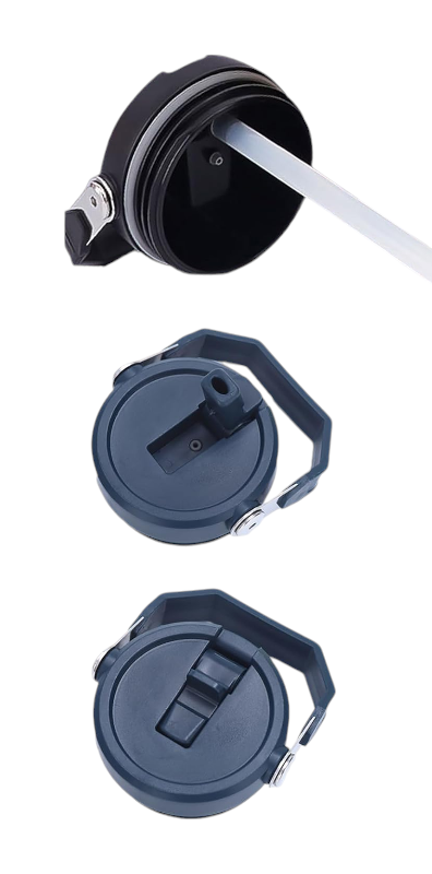 Φορητό παγούρι-θερμός - 1000ml - 123811 - Black - Image 2