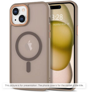 Techsuit - HaloFrost MagSafe Series - Samsung Galaxy S25 Ultra - Sandstone Brown